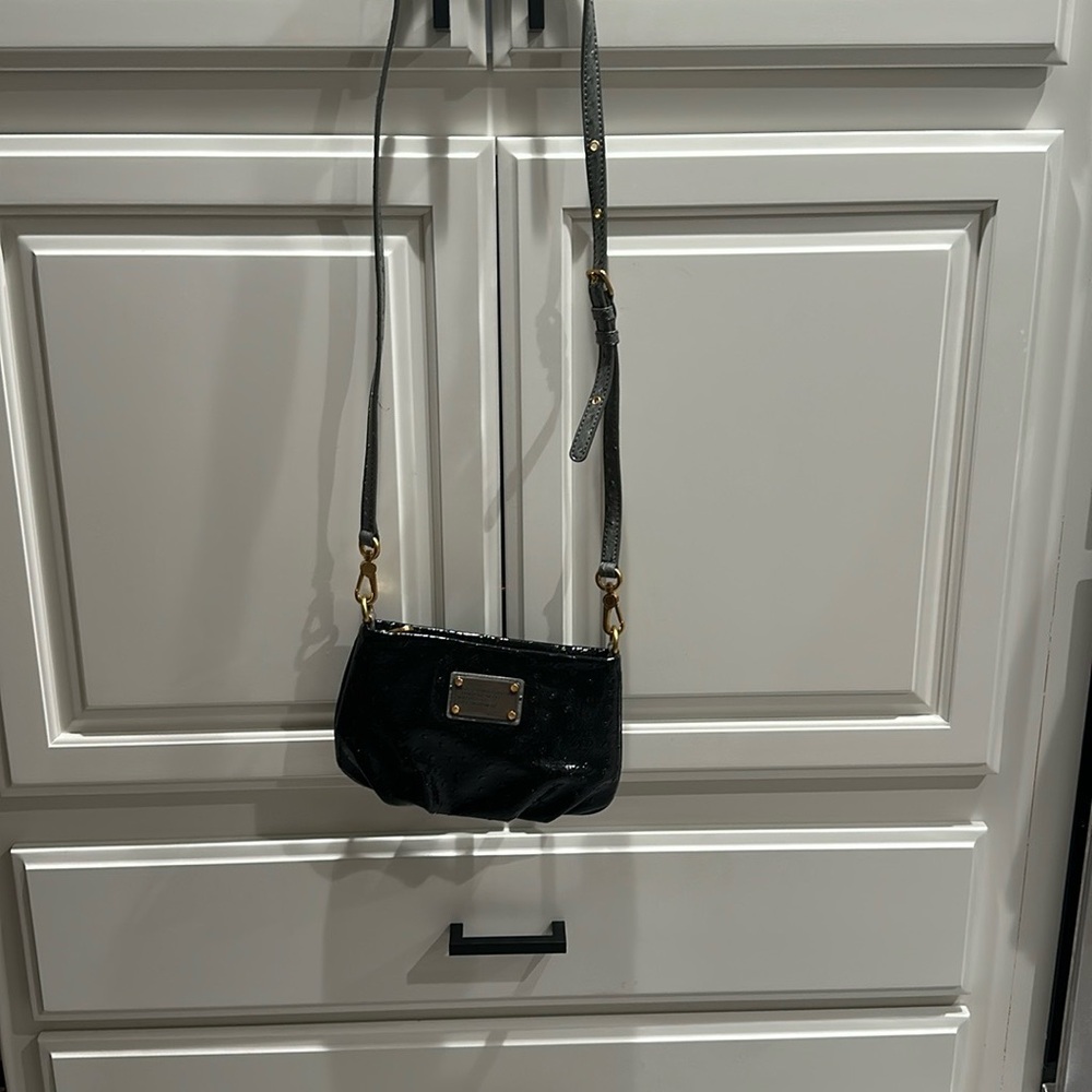 Marc By Marc Jacobs Black & Grey Crossbody Bag